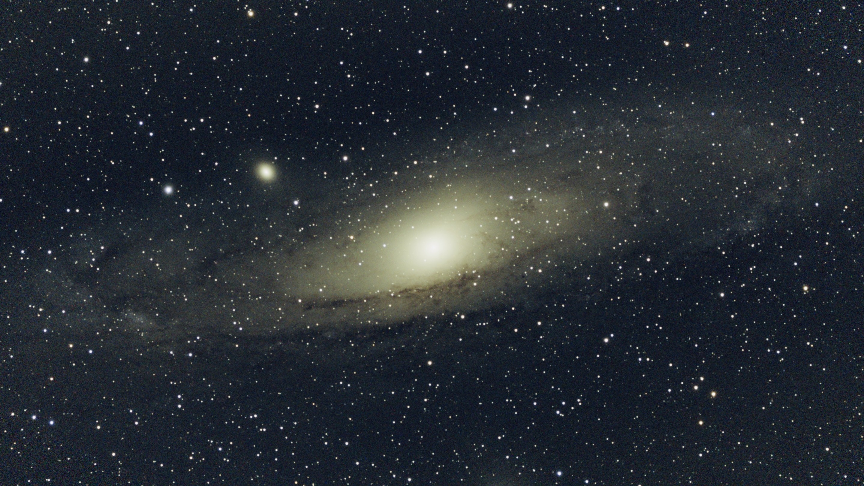 The Andromeda Galaxy (M31) captured with a ZWO Seestar S50