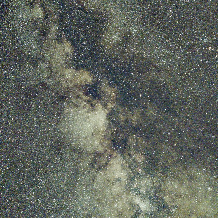 The Milky Way captured with a ZWO Seestar S30 Pro